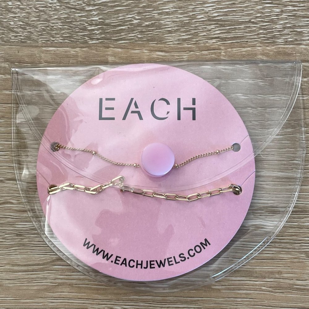 14K Gold Plated Necklaces by Each Jewels